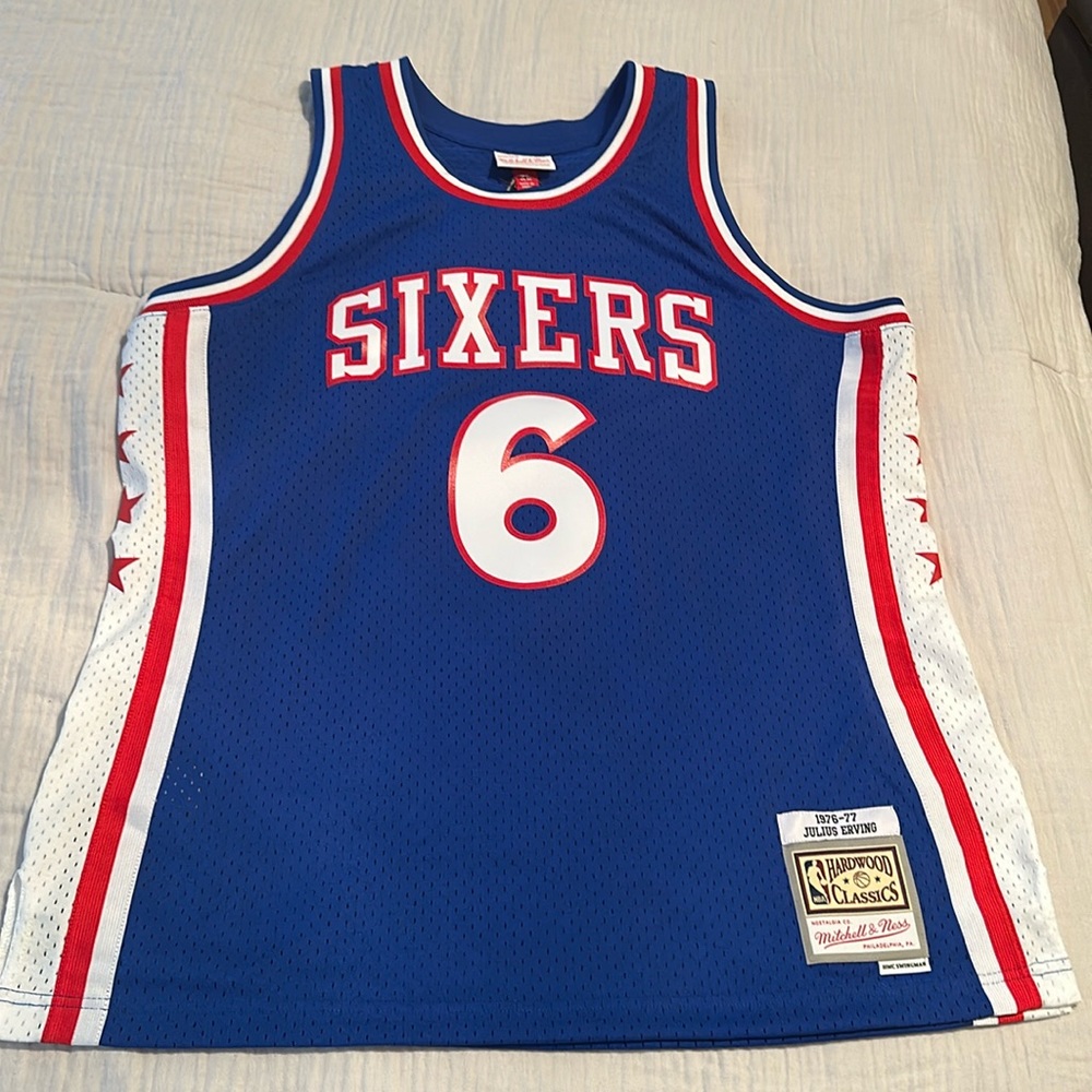 Mitchell & Ness Julius Erving Sixers Jersey 6